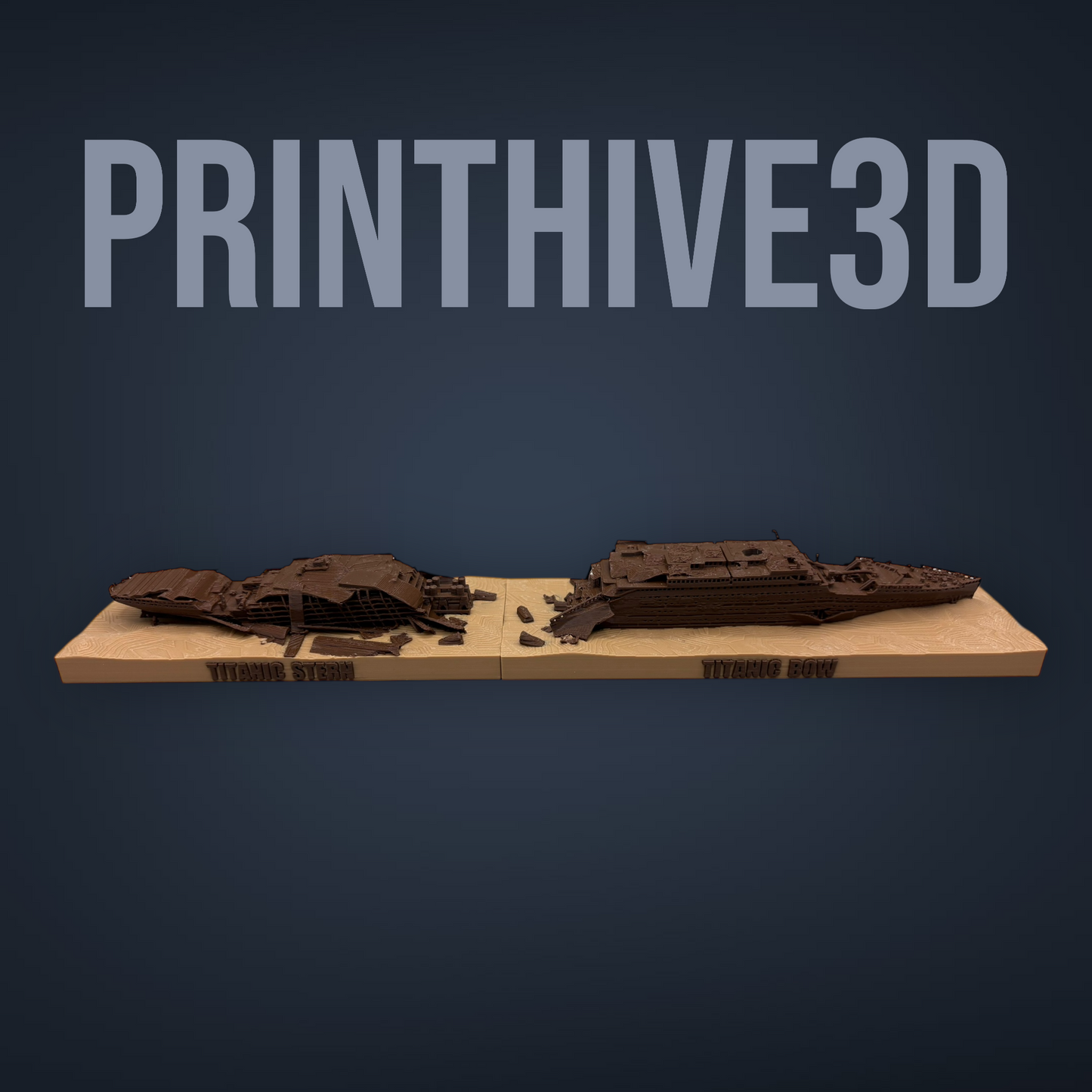 RMS Titanic Wreckage Replica