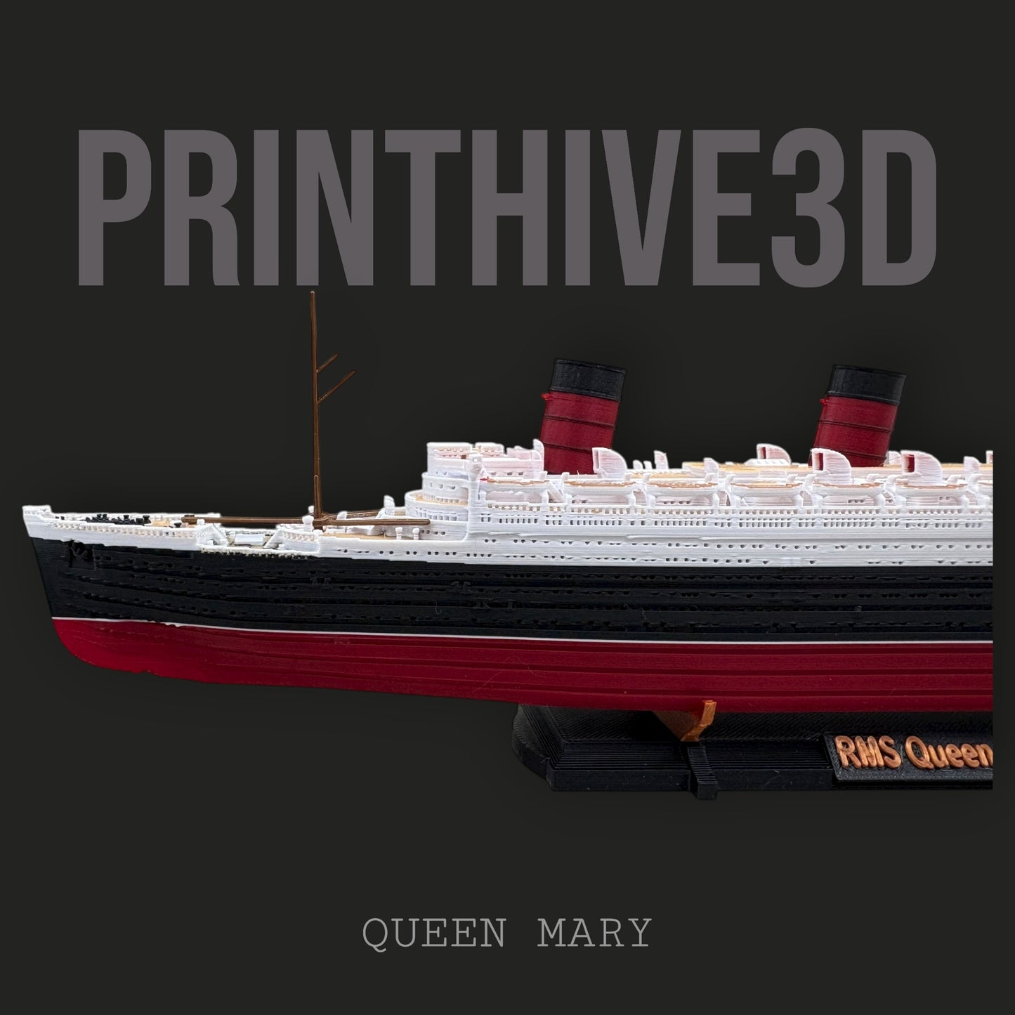 12" RMS Queen Mary Replica
