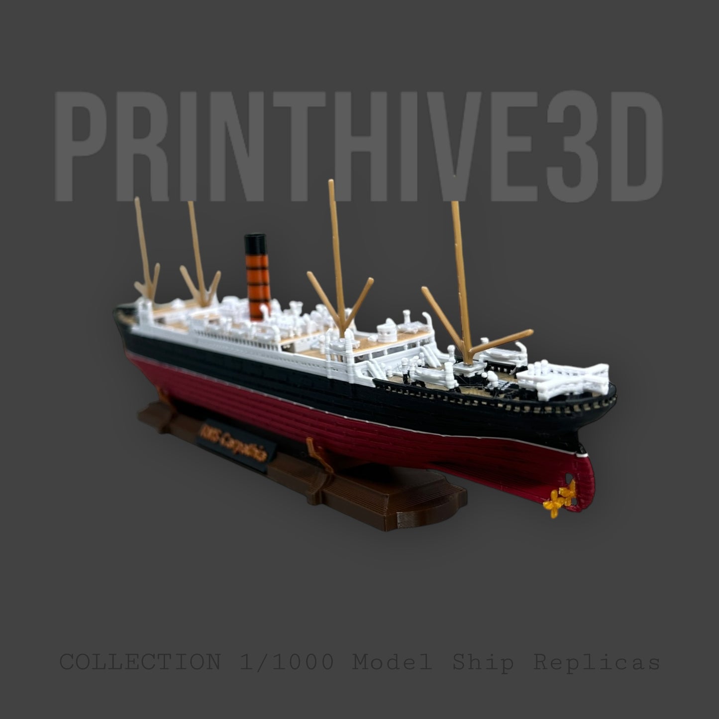 Detailed RMS Carpathia Replica