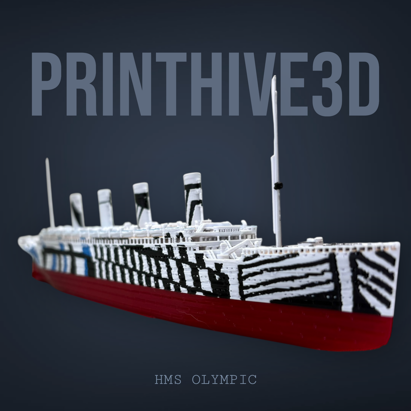 12" HMS Olympic Replica (Dazzle Olympic)