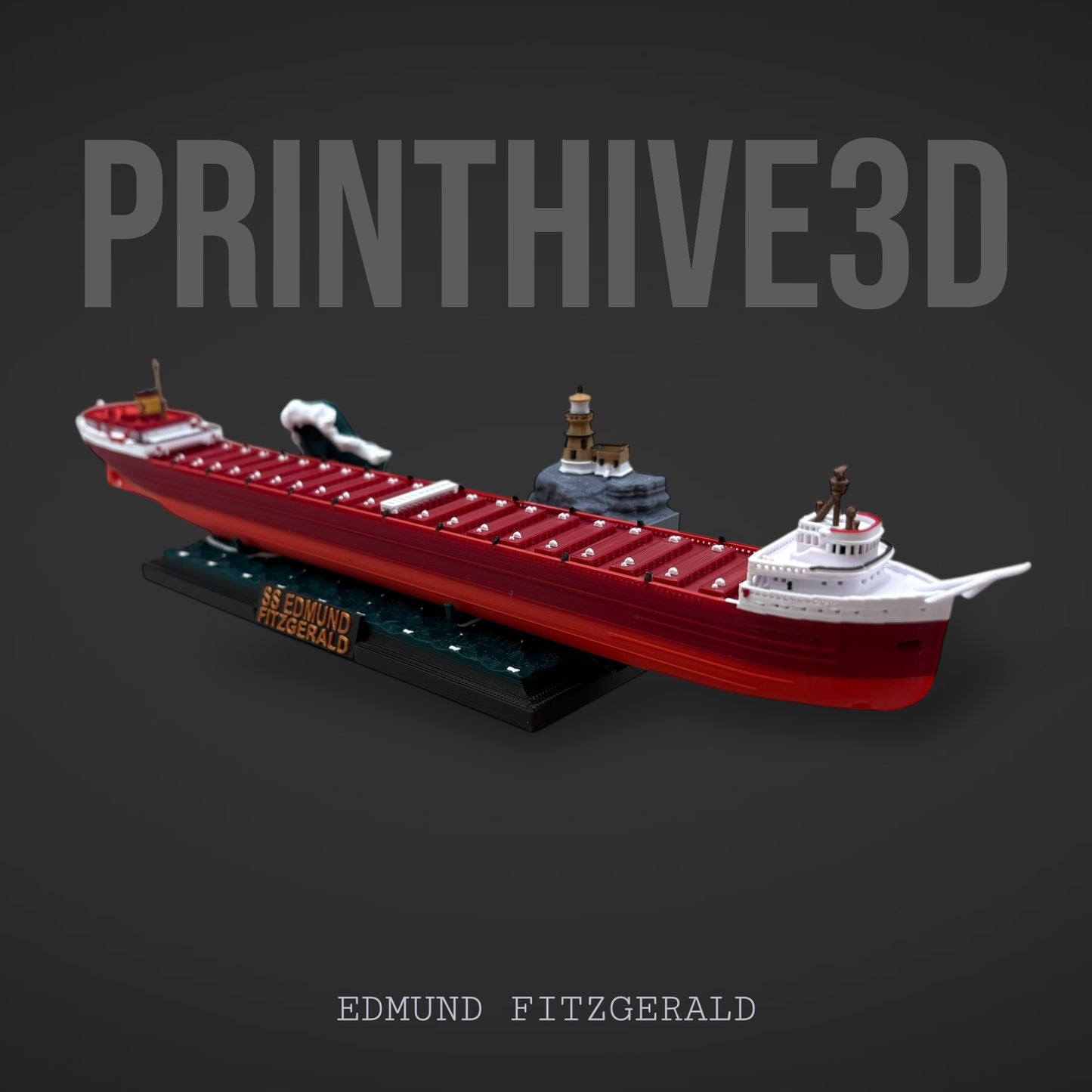 12" SS Edmund Fitzgerald Replica