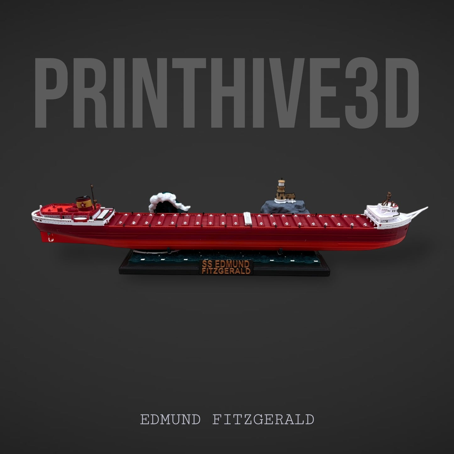 12" SS Edmund Fitzgerald Replica