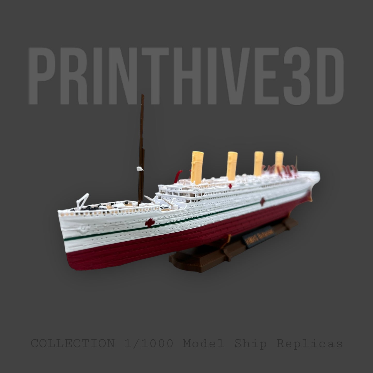 3 Ship Bundle RMS Titanic, Britannic, Olympic, Ship Replicas