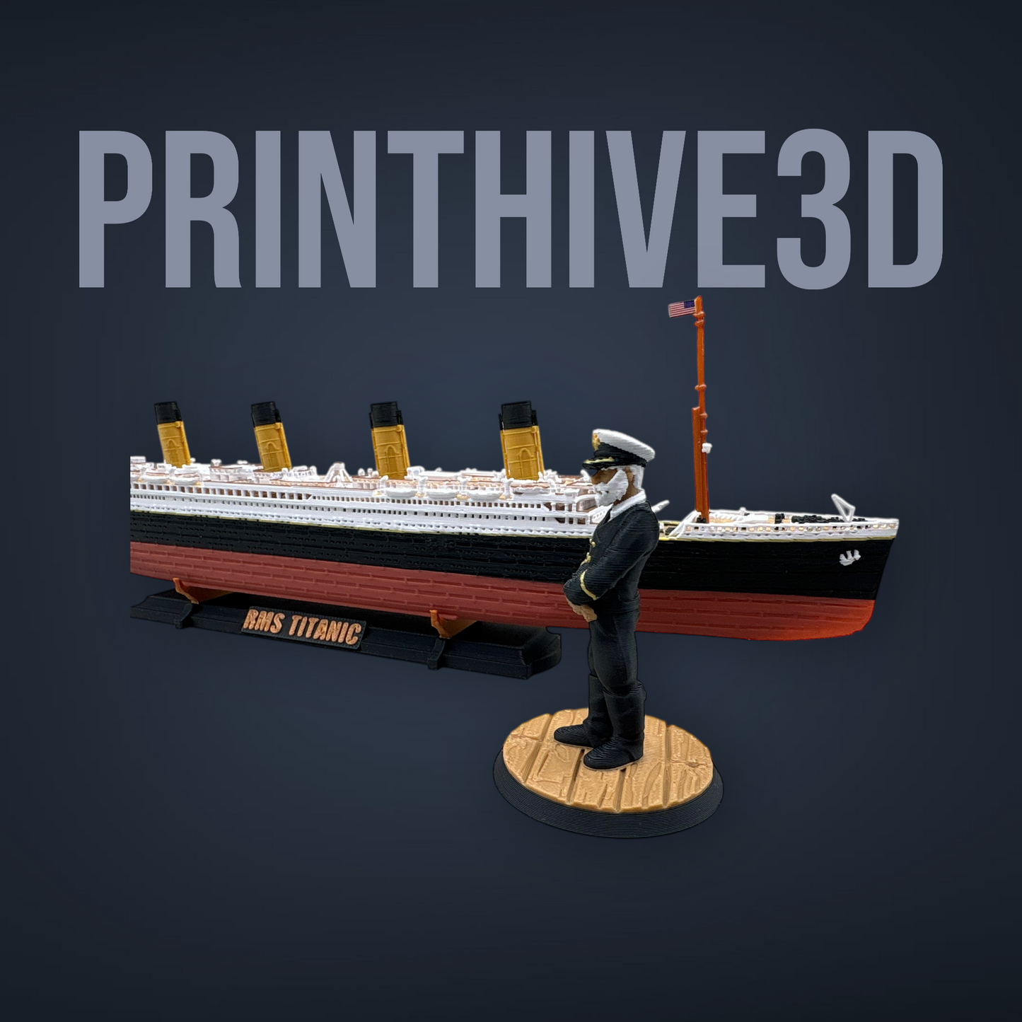 Titanic Captain Figure Replica