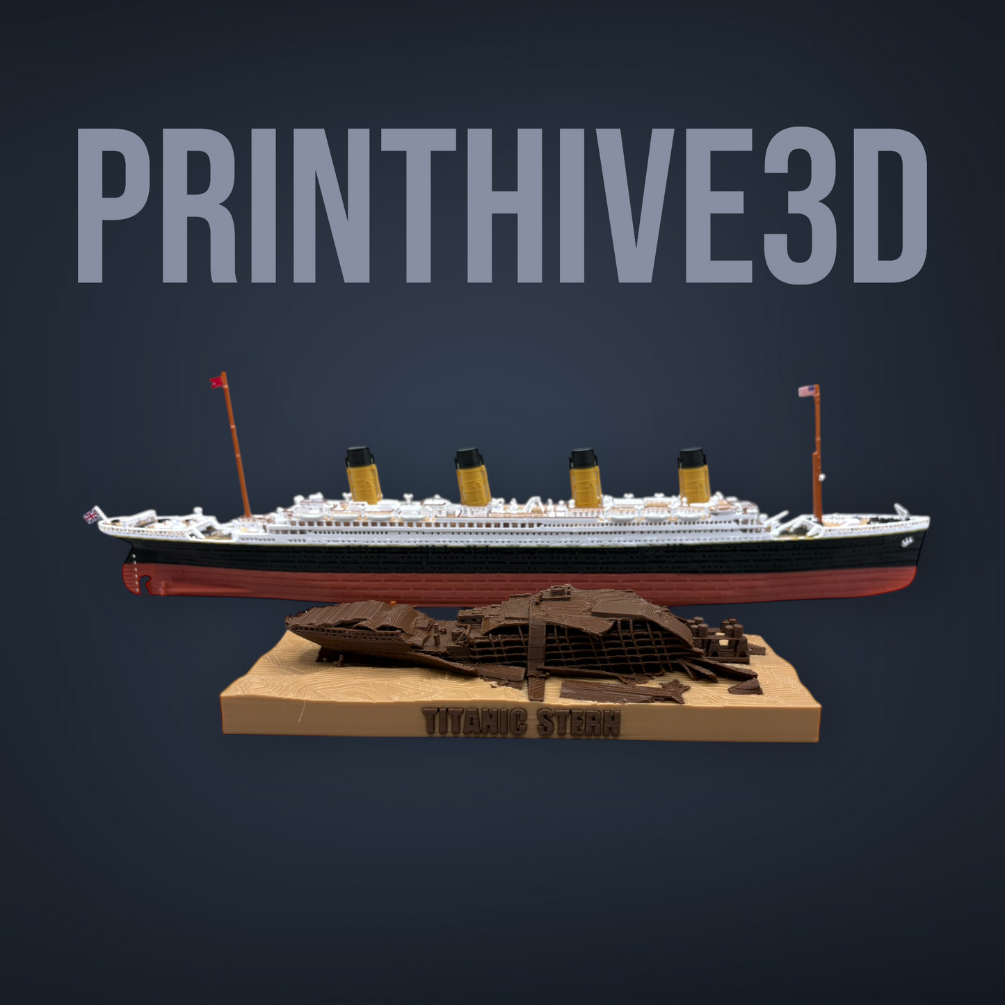 RMS Titanic Wreckage Replica