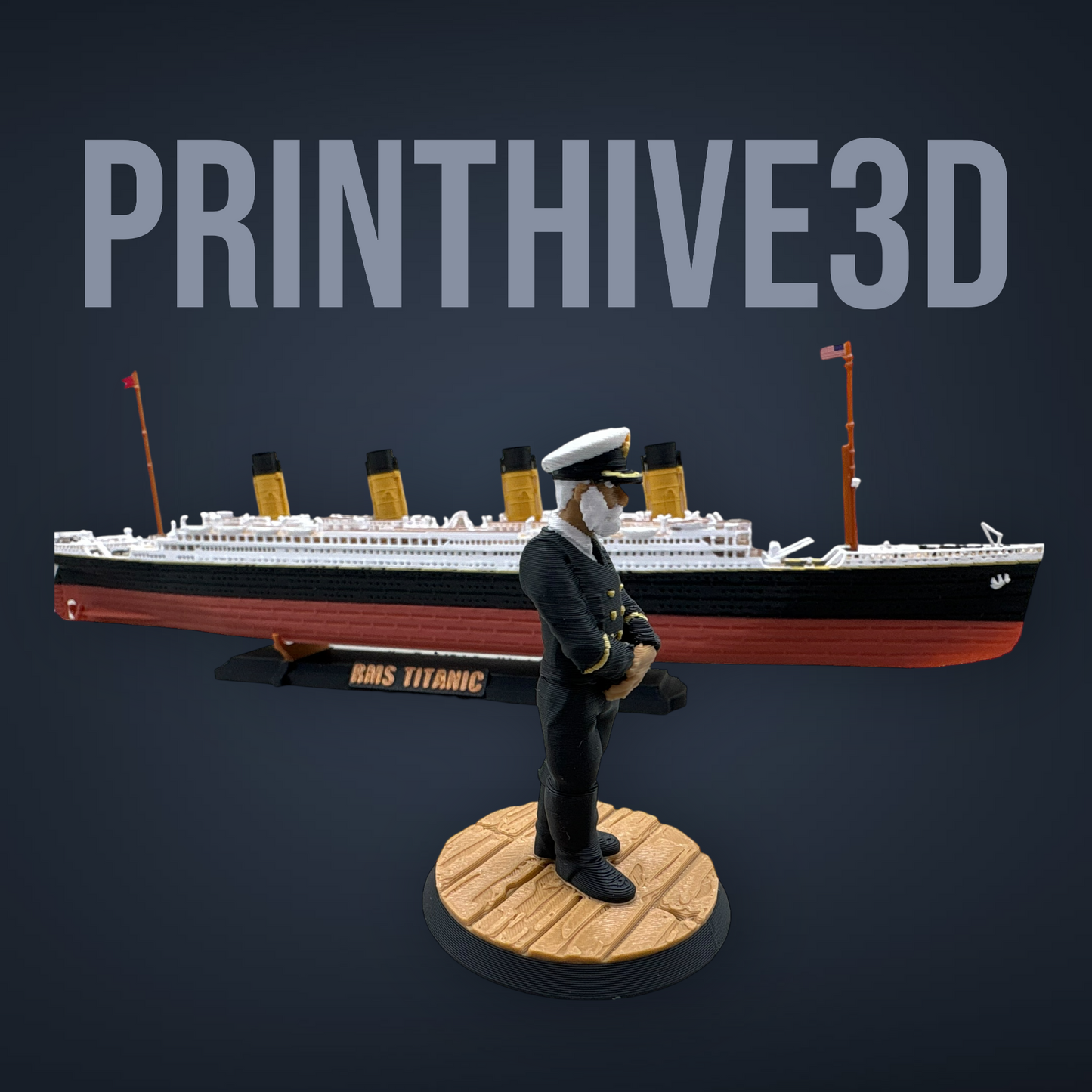 Titanic Captain Figure Replica