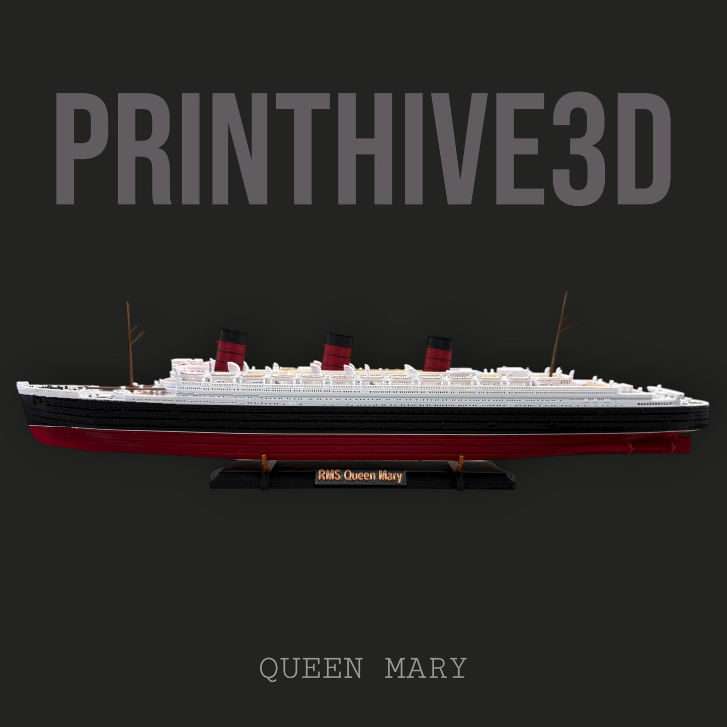 12" RMS Queen Mary Replica