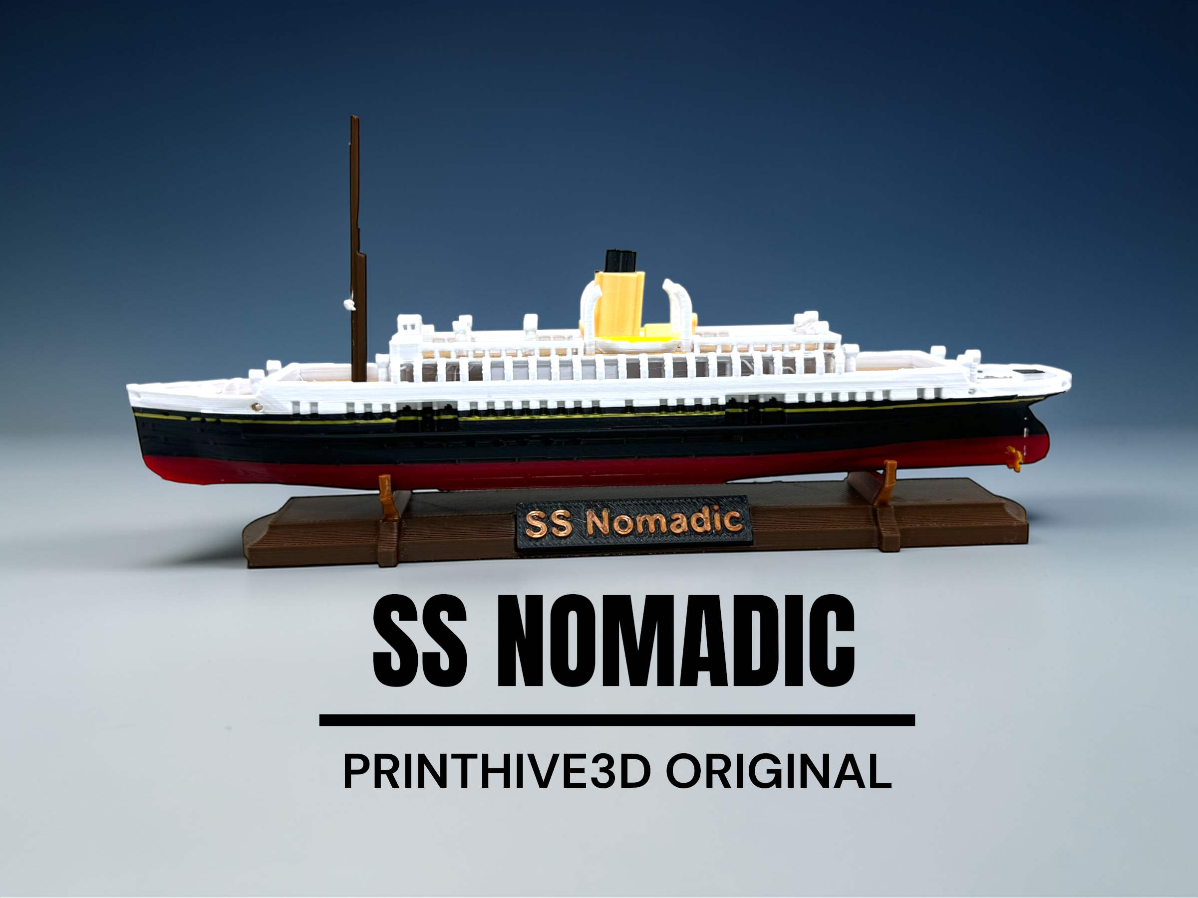 Detailed SS Nomadic Replica – PrintHive3d