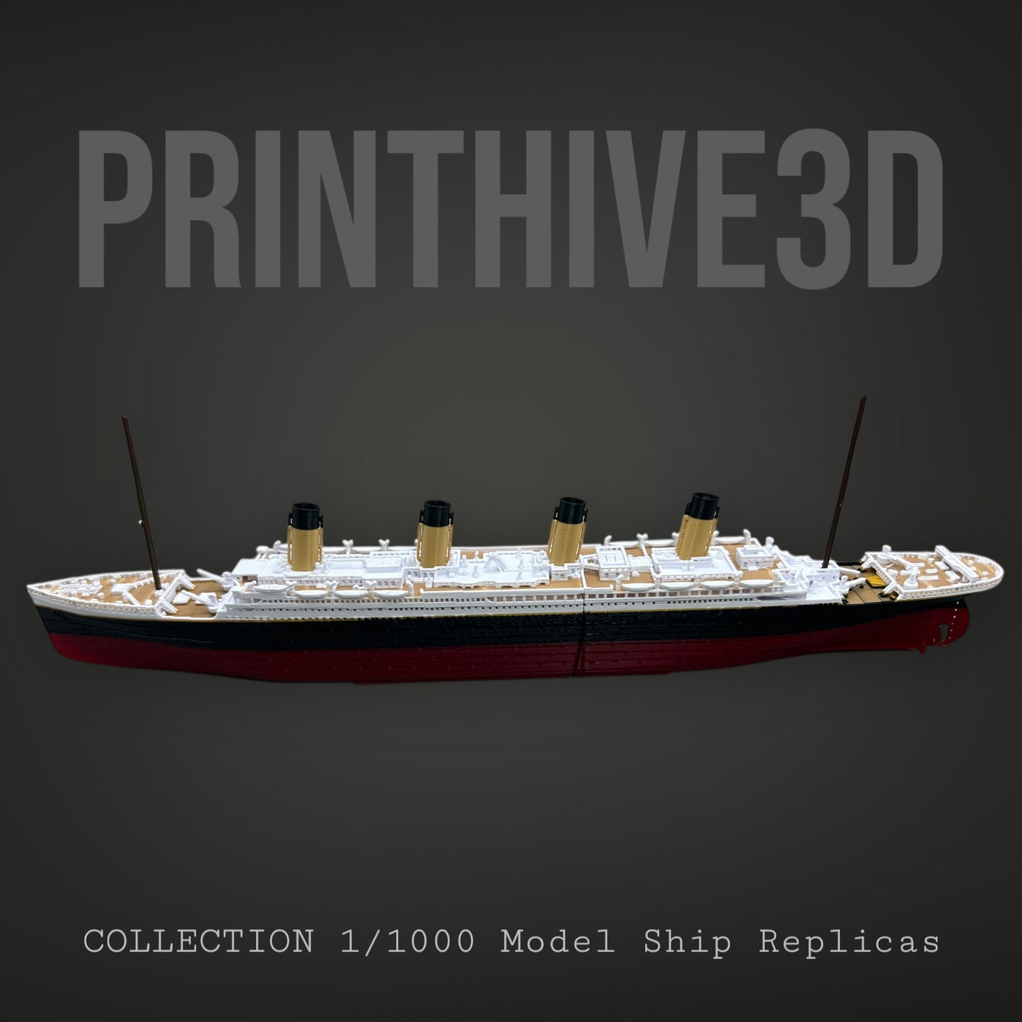 RMS Titanic Replica Action Model toy