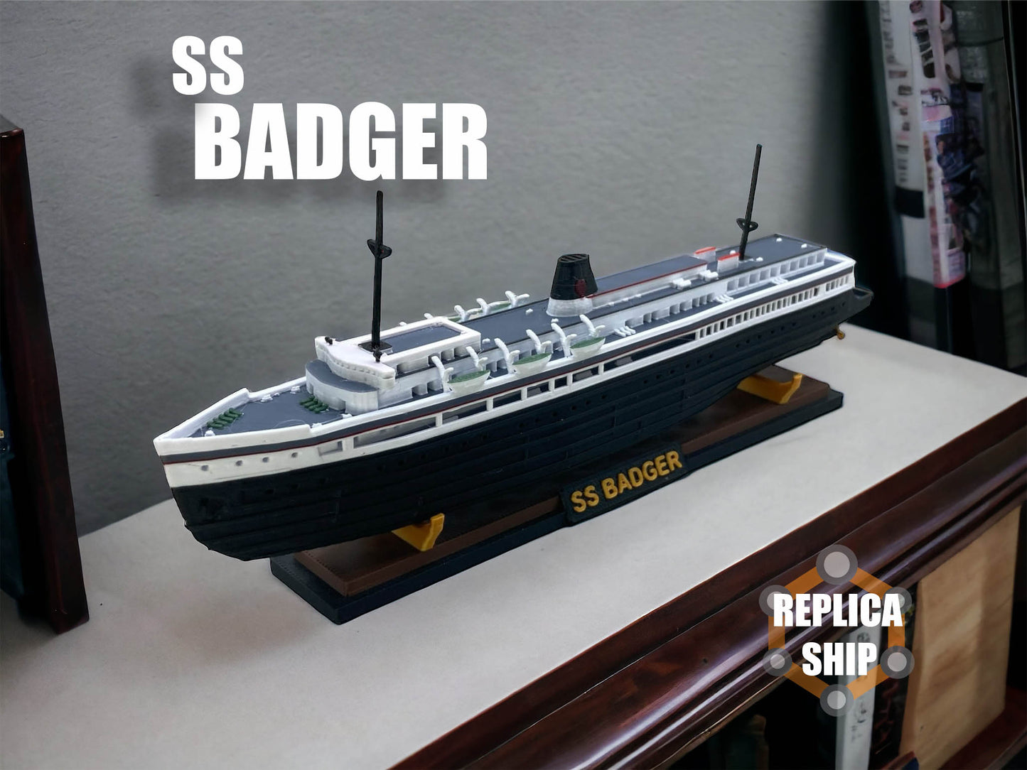 Detailed SS Badger Replica