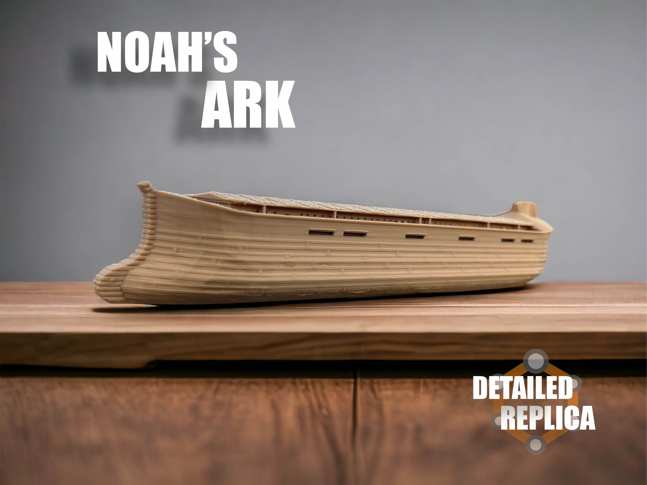 Ark Model Detailed Noah's Ark Replica – PrintHive3d