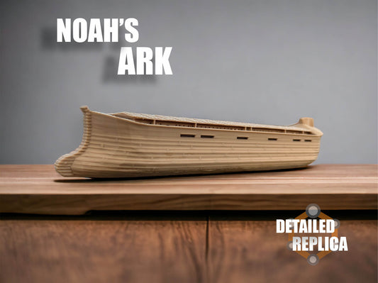 Detailed Noah's Ark Replica