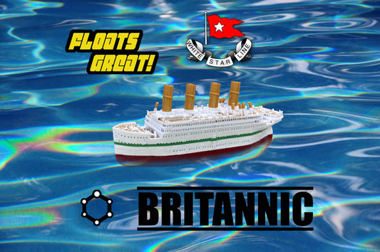 Floating Britannic Model-Bath toy