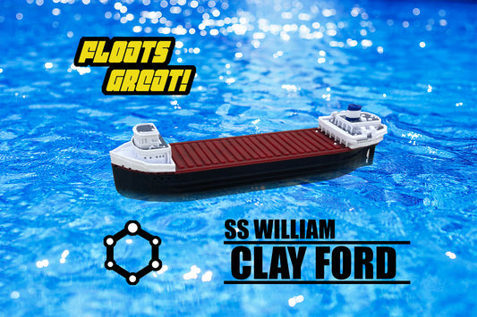 Floating William Clay Ford Model-Bath toy