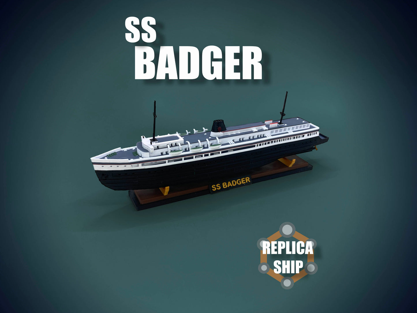 Detailed SS Badger Replica