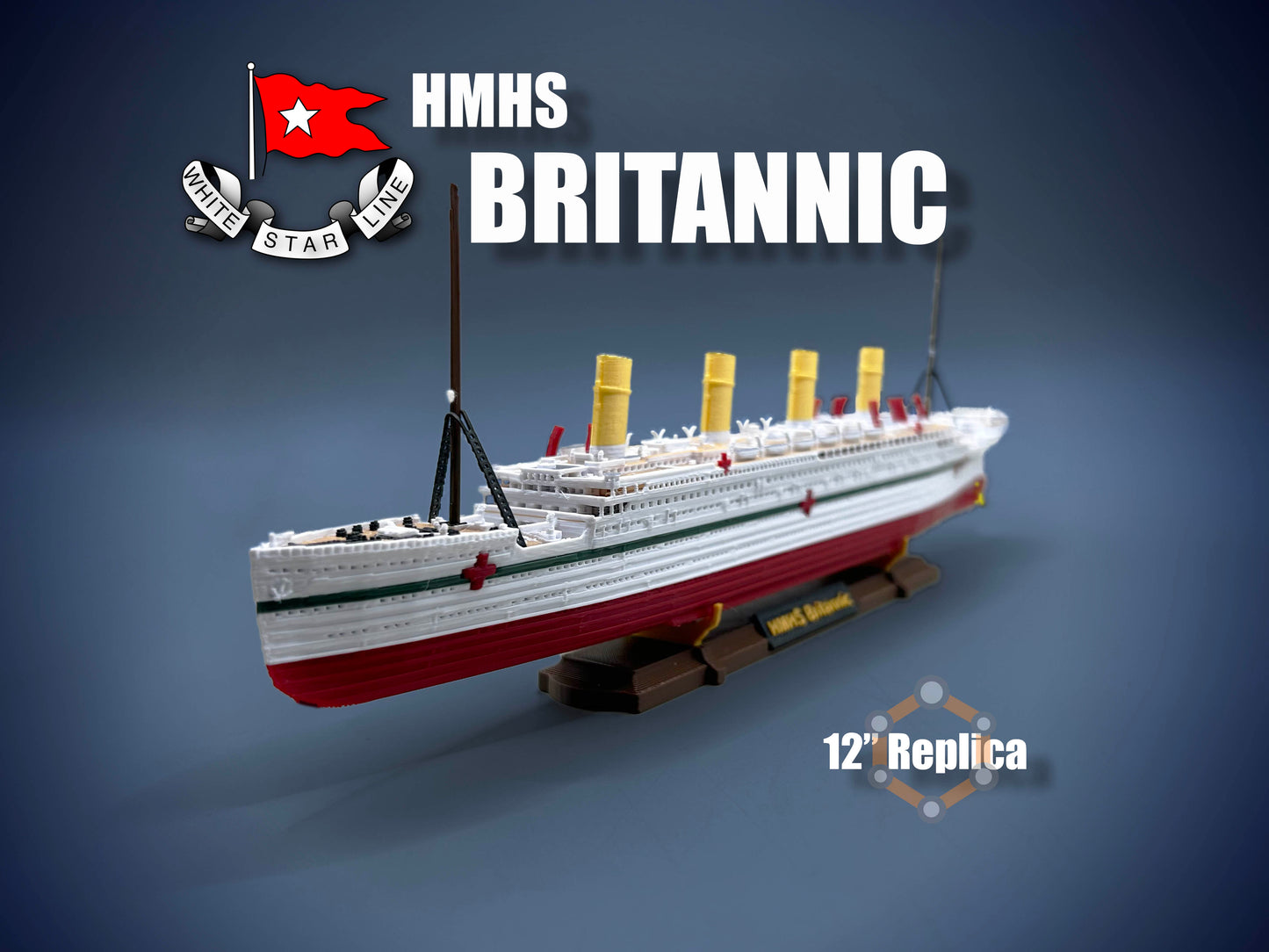 12” HMHS Britannic Replica