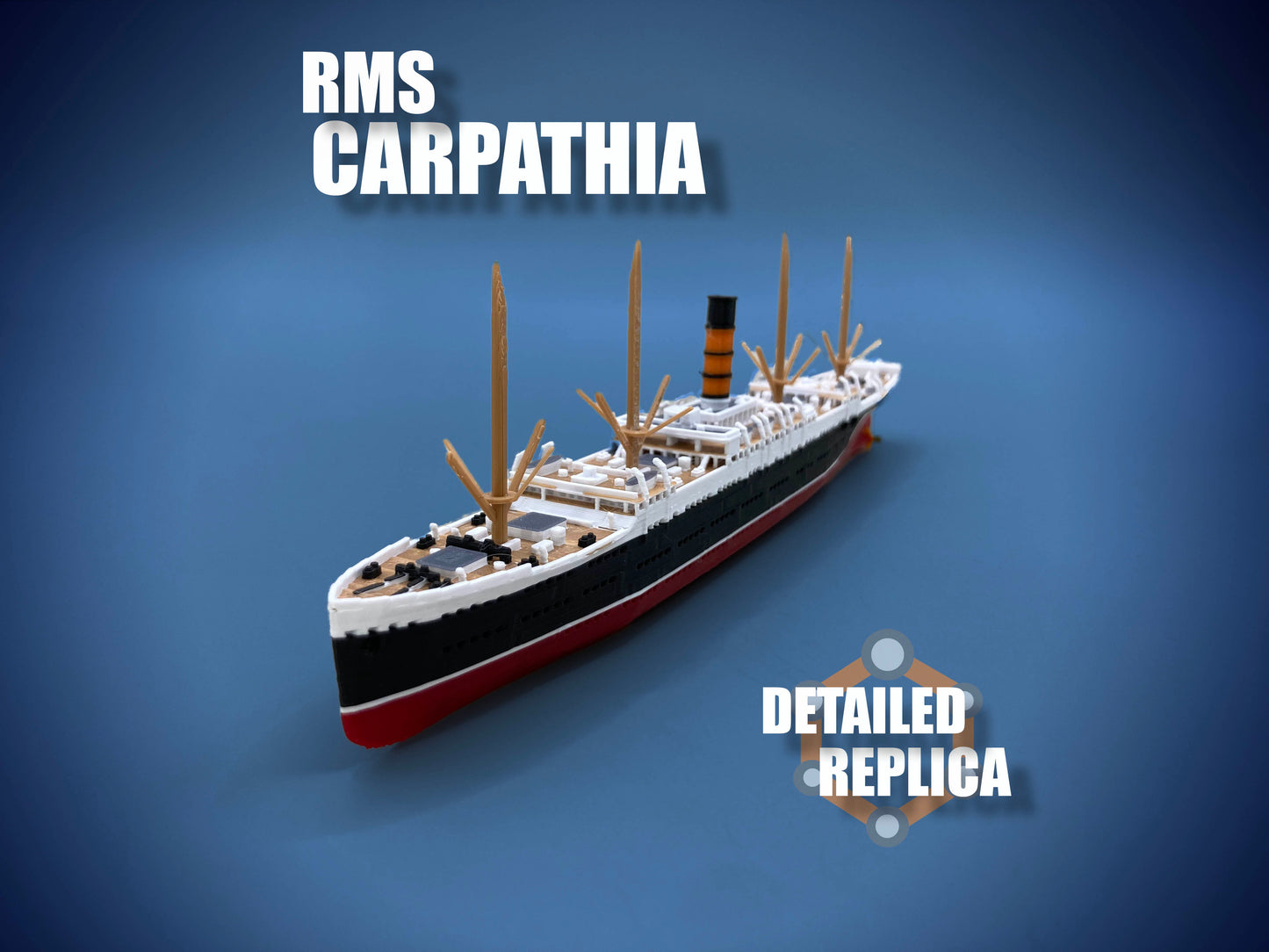 Detailed RMS Carpathia Replica