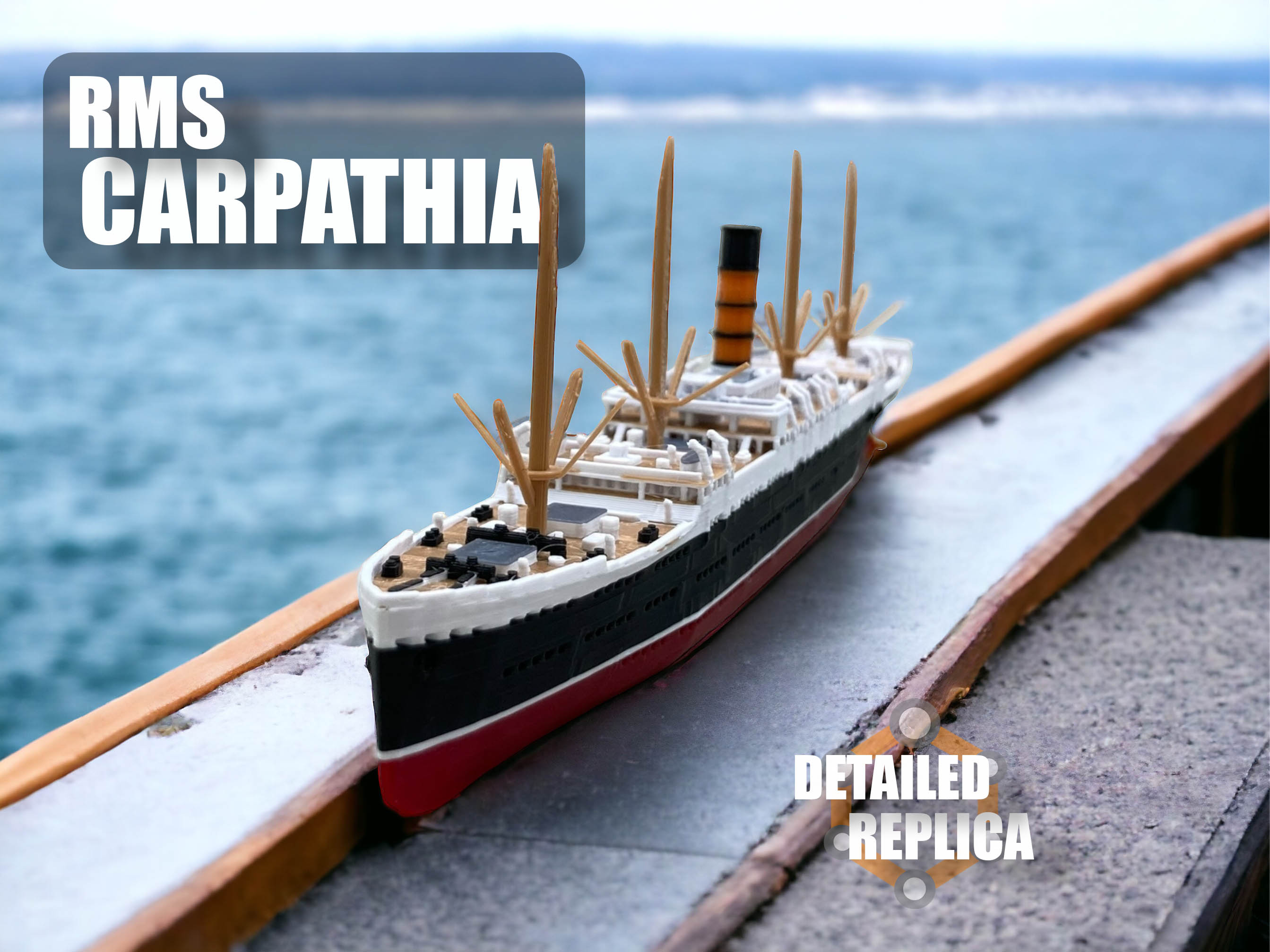 Capthia Detailed RMS Carpathia Replica – PrintHive3d