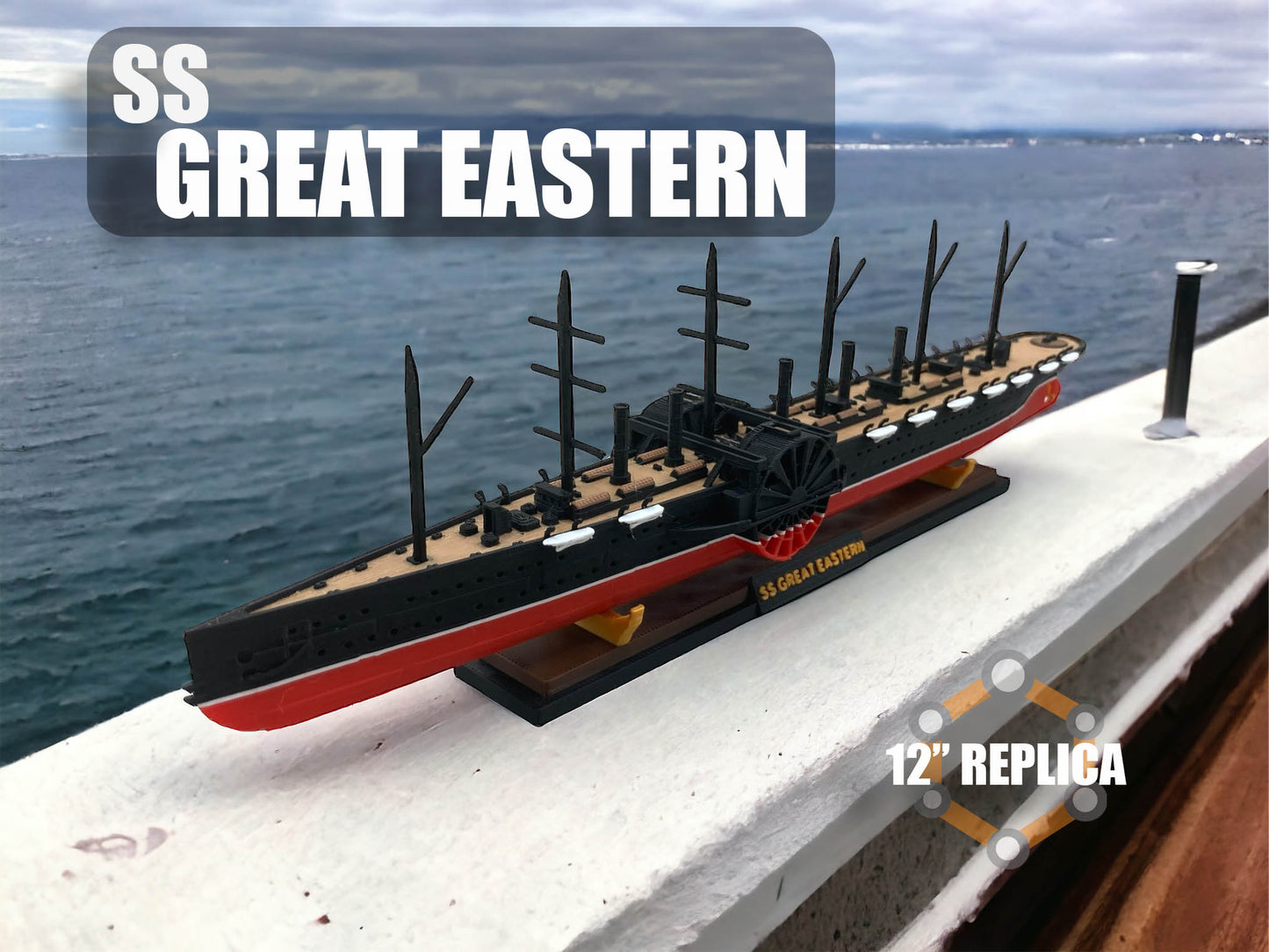 12" SS Great Eastern Replica