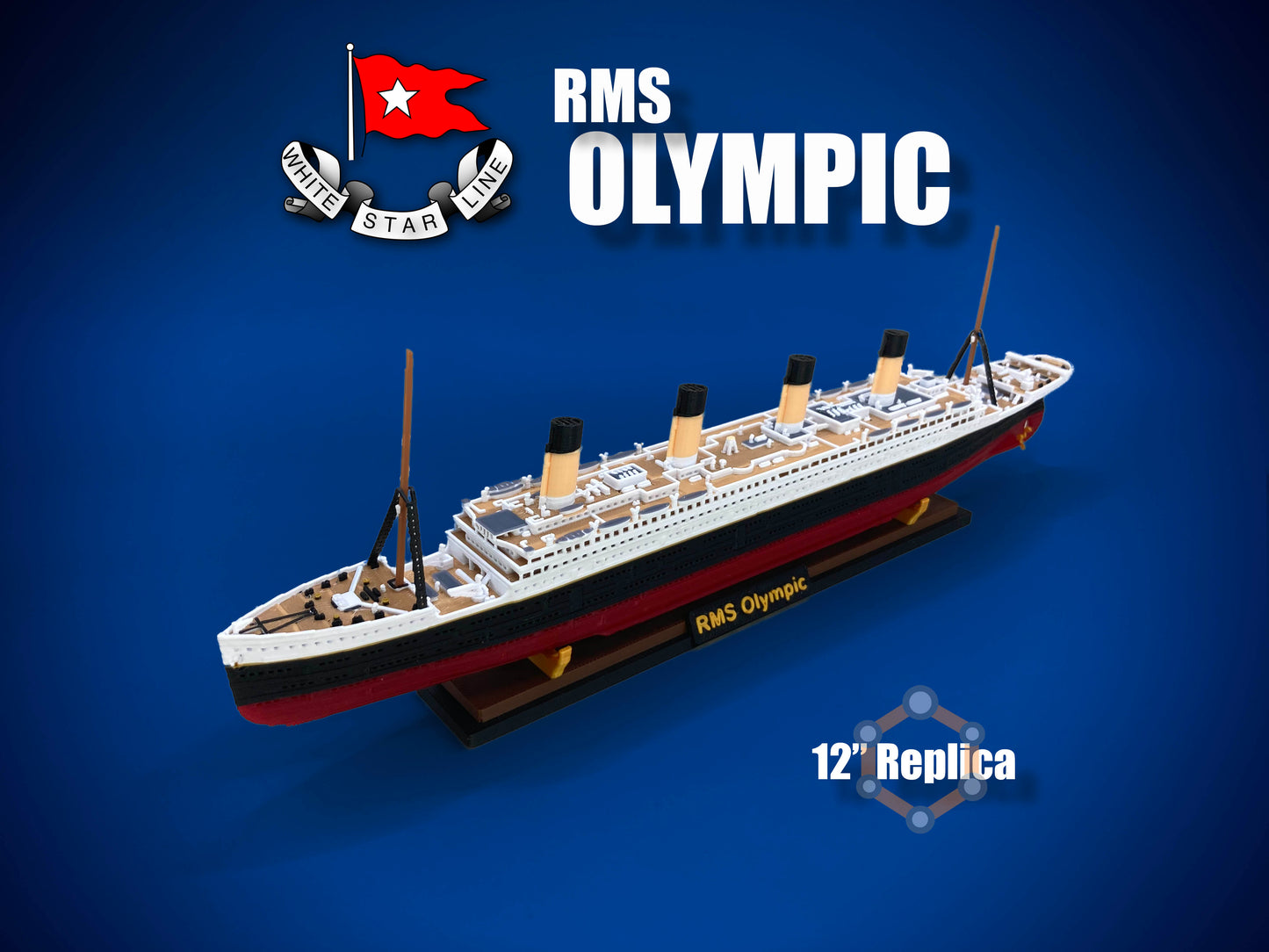 12" RMS Olympic Replica