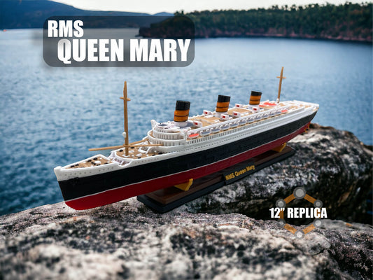 12" RMS Queen Mary Replica