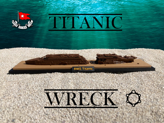RMS Titanic Model Wreckage